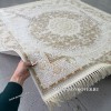 Иранский Ковер Медальон Для Гостиной Дизайн 30234