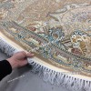 Иранский Ковер Для Гостиной Дизайн 30602 Круг