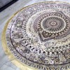 Восточный Ковер Для Гостиной Медальон Дизайн 28748 круг
