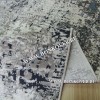 Ковер Коротковорсный Лайт Дизайн 34 Абстракция Серый с Синим