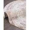 Ковер Armina 03707A BROWN / BROWN Круг