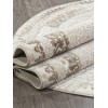 Ковер Armina 04087A BROWN / BROWN Овал